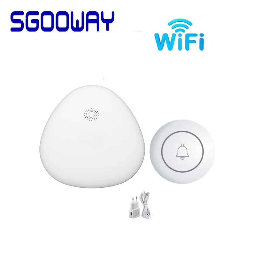 Sgooway охранная сигнализация 433 МГц Wifi охранная умная домашняя сигнализация Испанский Английский Русский - Цвет: V10 Bundle B