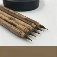 Китайский кролик, Волчья шерсть, каллиграфия, кисти, маленькие, обычные, китайский пейзаж, рисование чернилами, кисть для письма, Tinta, Китай