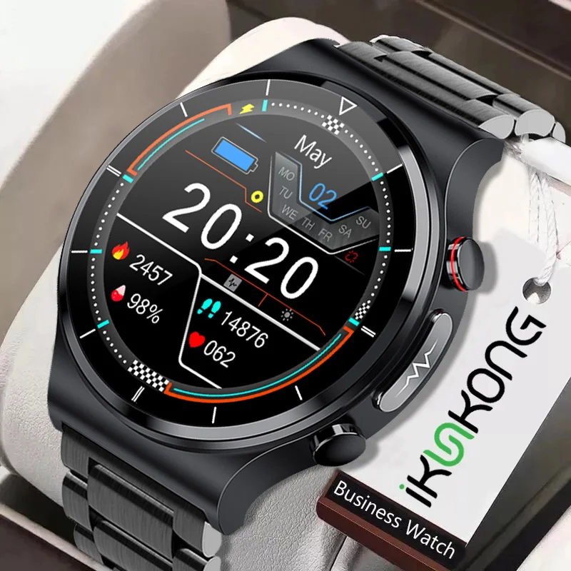 2021 New Men Smartwatch 360*360 Hd Full Touch Screen Fitness Tracker