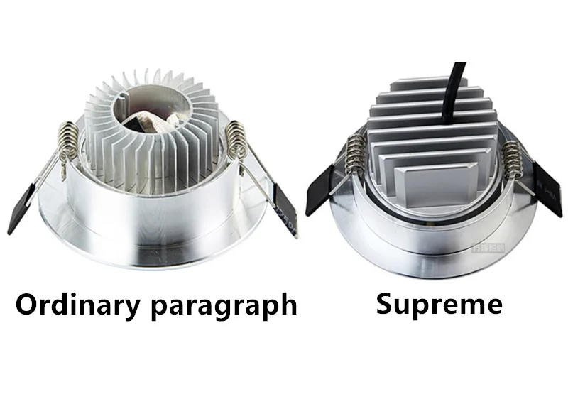 Круглый светодиодный светильник с регулируемой яркостью потолочный Точечный 6