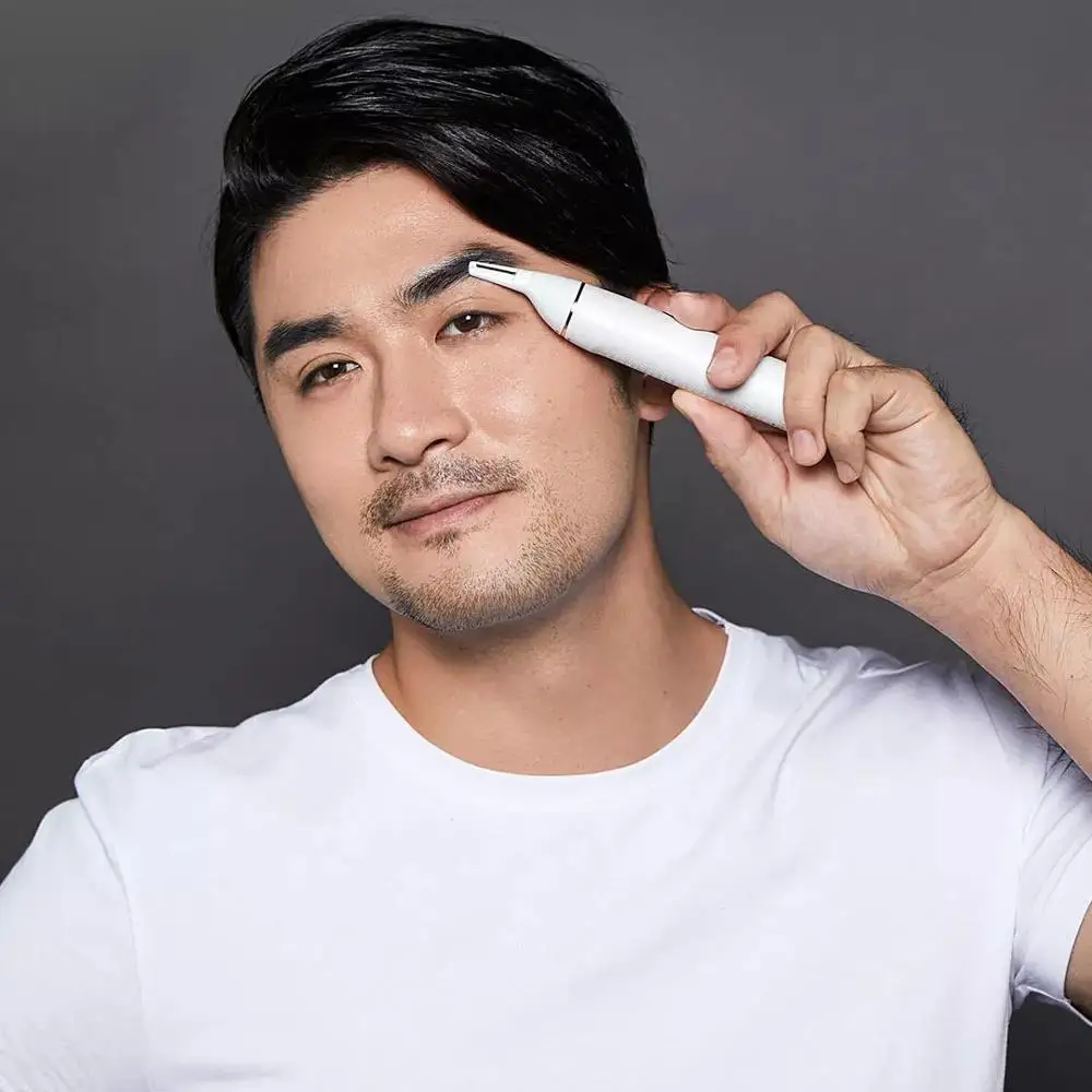 Xiaomi Mijia Soocas IPX5 Водонепроницаемая Машинка для удаления волос в носу бровей Clipper острое лезвие беспроводные назальный очиститель для Для мужчин wo Для мужчин