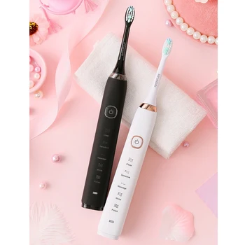 

Electric toothbrush sound wave whitening charged soft wool waterproof adult automatic rechargeable toothbrush sonic teethbrush