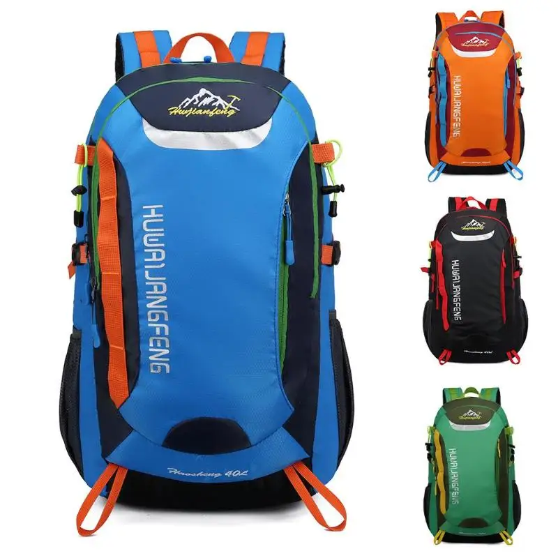 Waterproof Outdoor Backpack Sports Bag 40L Large Capacity Wear Resistant Hiking Bag For Climbing Trekking Camping Dropshiping