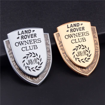 

Car Styling Shield Emblem Decal for Land Rover Defender Aurora Discovery Range Rover Evoque L322 Vogue P38 Car Rear Side Sticker