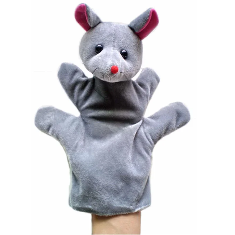 1 шт. плюшевая кукла животного из мультфильма куклы для театра марионеток подарок родитель-ребенок игрушка