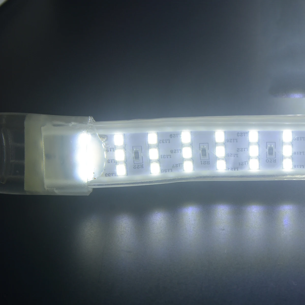 Светодиодная лента 220 В SMD 2835 гибкая 276 светодиодов/м 1 м 2 4 5 6 7 8 9 + штепсельная вилка