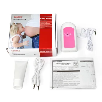 

COTEC BABYSOUND A -LCD Display Prenatal Fetal Doppler, Baby Heart Beat Monitor+ Free Gel