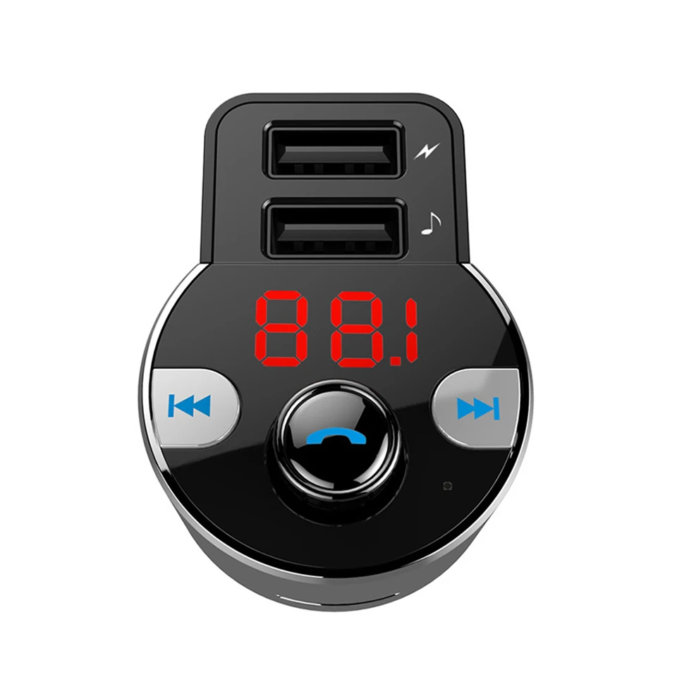 MR316 Bluetooth fm-передатчик радио адаптер автомобильный комплект с 5 В/2,4 А USB Автомобильное зарядное устройство MP3 плеер Поддержка u-диск TF карта Hands-Free