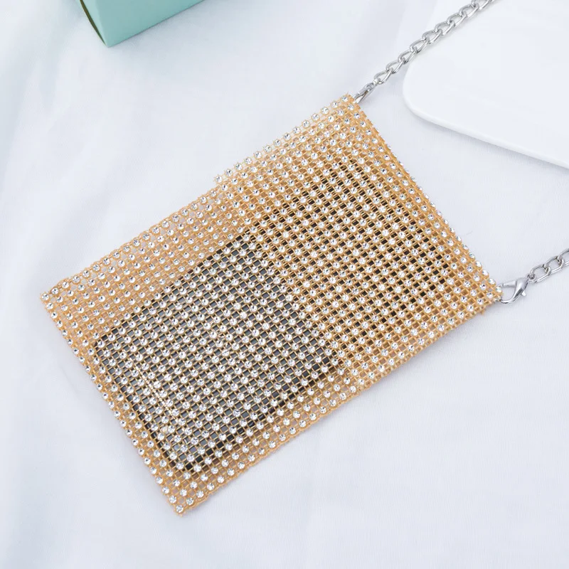 BXX Sac/мини кошелек для монет милый маленький свежий алмаз мобильный телефон пакет сумка через плечо женская вечерняя сумочка модные вечерние ZA2163