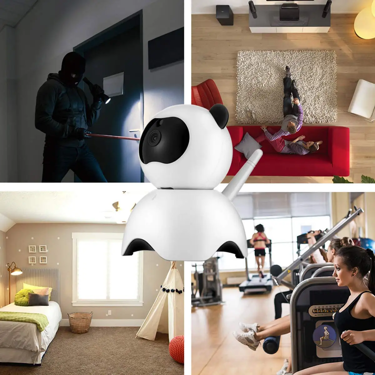 Беспроводная облачная Wi Fi камера 1080P умная наблюдения за детьми с автоматическим