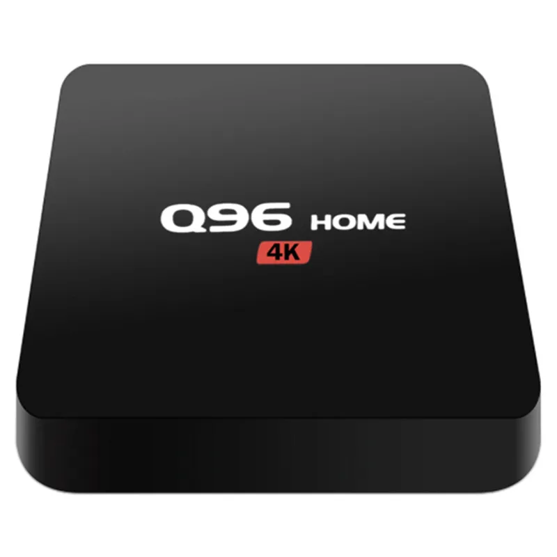 Q96 Умный домашний ТВ-бокс на Rockchip 3229 Android 8,1 1 ГБ ОЗУ 8 ГБ EMMC 2,4 ГГц WiFi 100 Мбит/с H.264 H.265 телеприставка поддерживает 4K 60fps