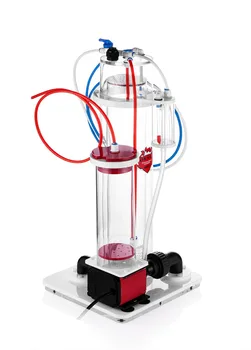 

Double reaction chamber DCR-D120 calcium reactor can be combined with calcium sand and magnesia with red devil pump machine