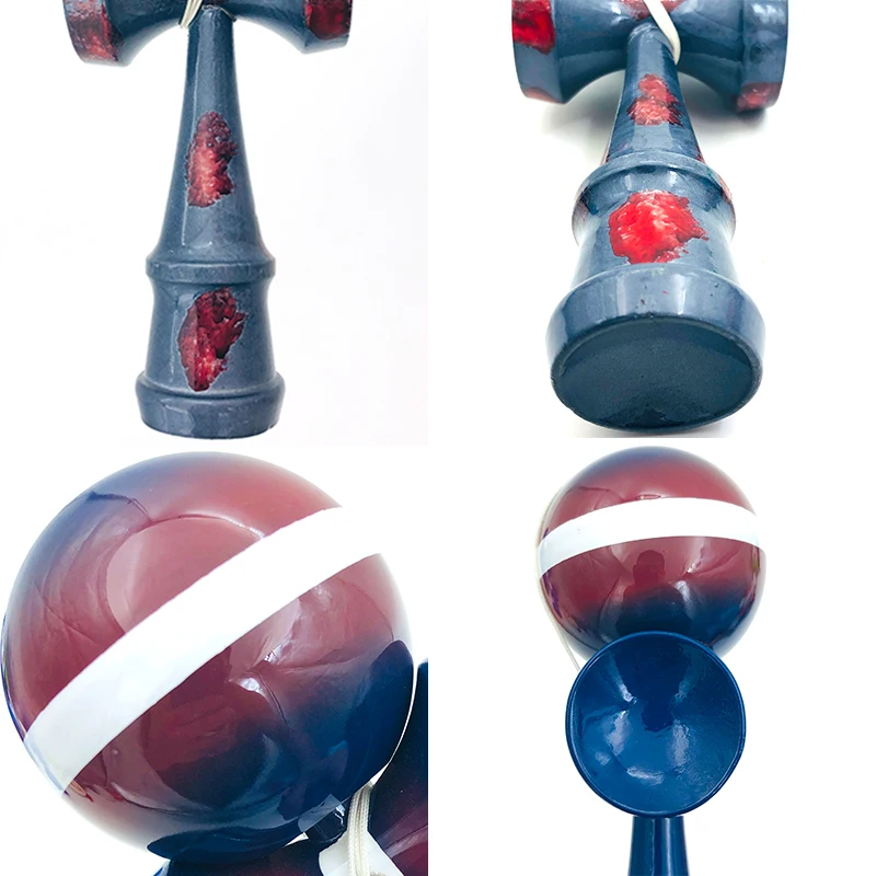 18 см, Профессиональная деревянная игрушка Kendama, граффити, цветные умелые шары для жонглирования, антистрессовый мяч, Спорт на открытом воздухе для детей, образование