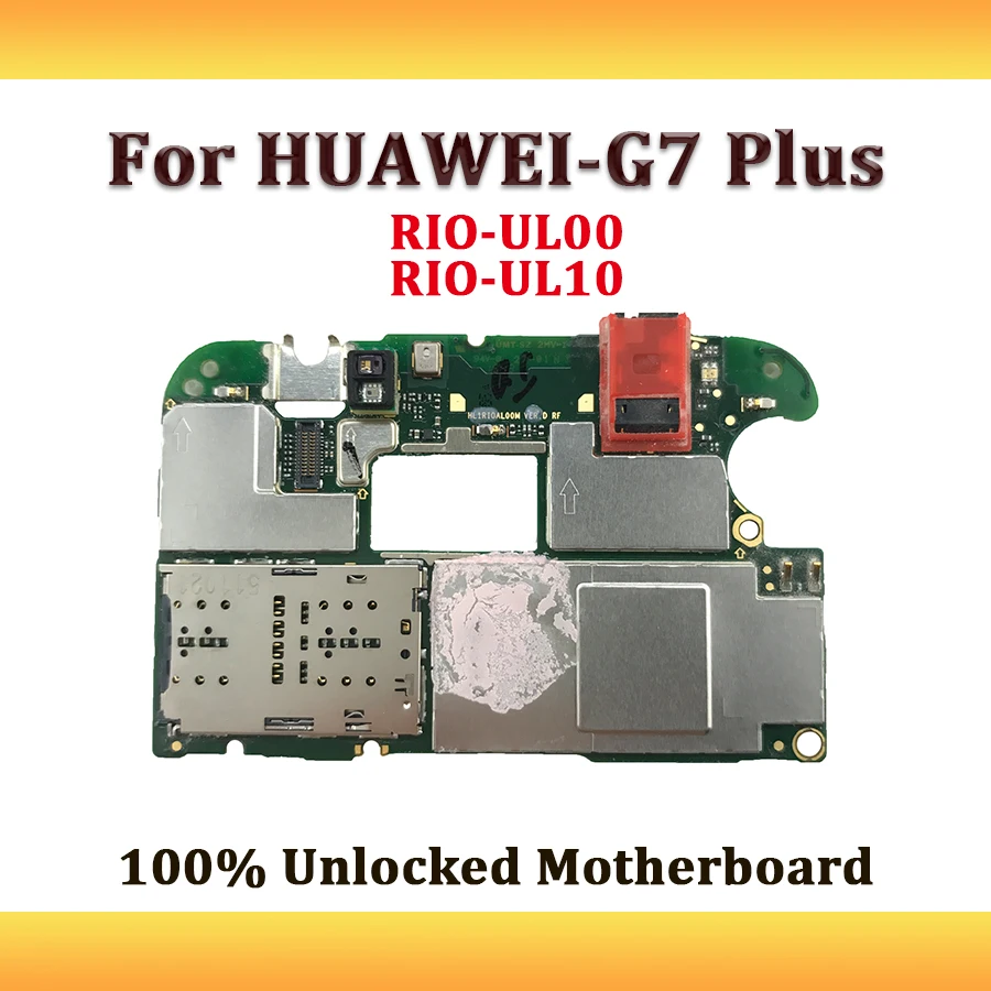 100% разблокированная материнская плата для HUAWEI G7 Plus с чипами системой Android|Антенны