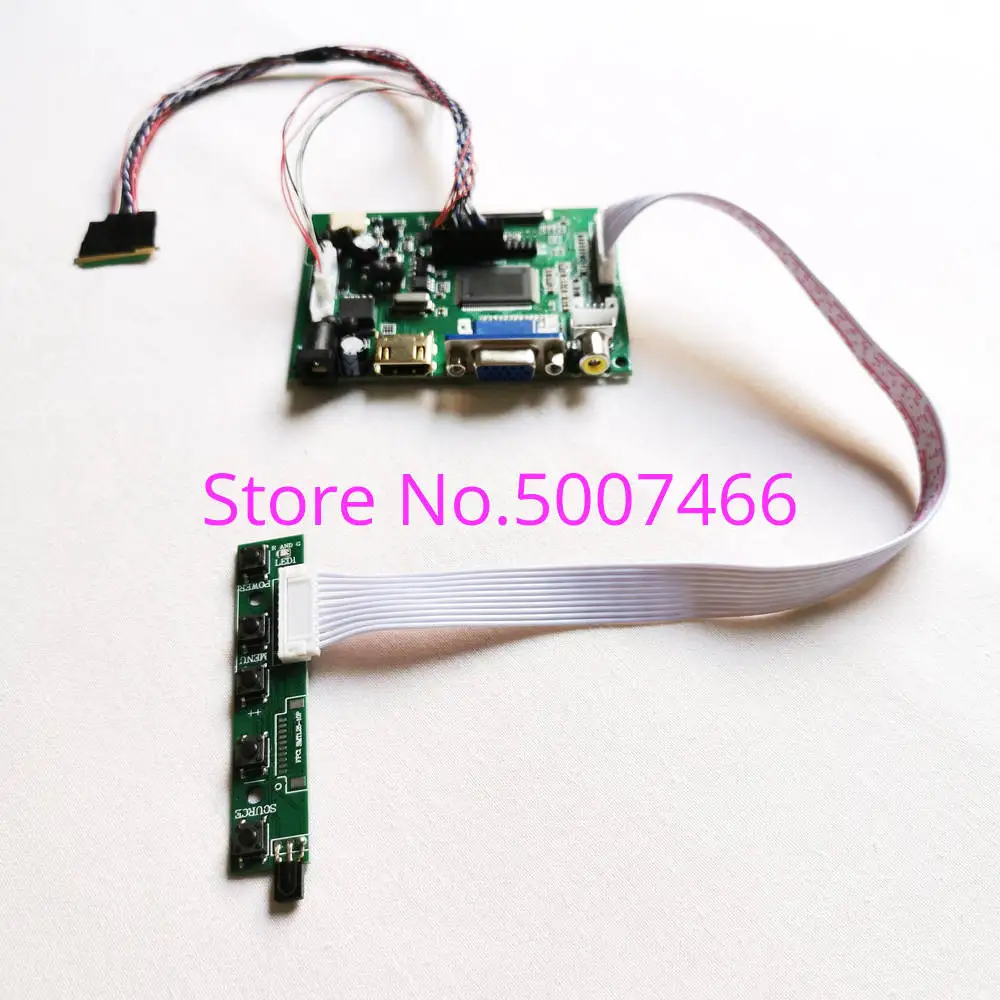 Подходит для B133XW02 V.0/V.1/V.2 B133XW04 2AV VGA 40-контактный LVDS 1366*768 ЖК-дисплей панель 13 3