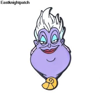 

12pcs/lot Cartoon Octopus Lapel Enamel Pin Fashion women Brooches Badges Metal Collar Pins Jewelry kids Gifts E1167