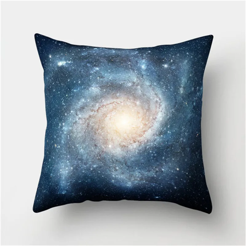 3D Galaxy наволочка космическая тема наволочка пуховая подушка домашняя гостиничная кровать седан украшение спинки наволочка уникальная