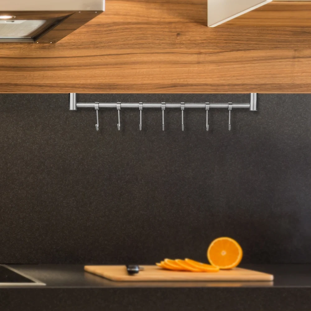 Многоцелевой настенный крючок из нержавеющей стали 304 вешалка органайзер для