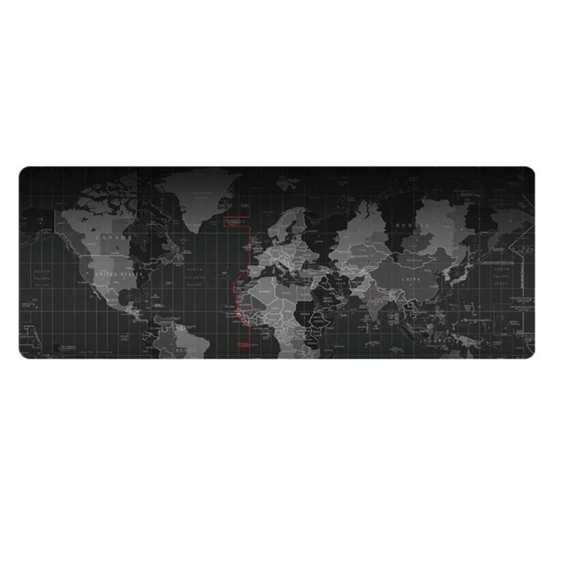 80*30CM/90*40CM High Quality World Map Mouse Pad Extra Large Mouse Notbook and Computer for Gaming Mouse Mats Office