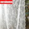 Rideaux transparents en dentelle blanche européenne, en tulle, pour fenêtre de salon, de chambre à coucher, pour décoration de maison ► Photo 1/5