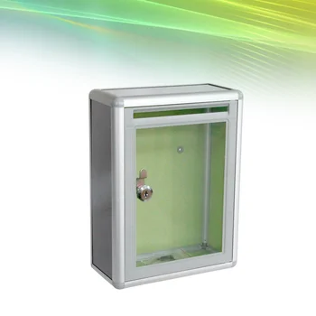 

1pc Acrylic Letter Box Suggestion Box Complaint Box Lucency Small Size for Office Home