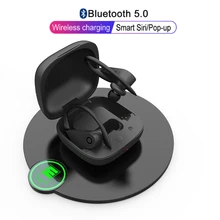 TWS B10 Pop-up True Wireless Headphones Stereo Sport Waterproof ear-hook Headphones Earbuds with Charging Box Wireless Earphone