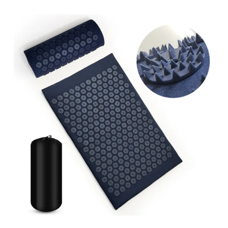 Massager Cushion Relieve Stress Back Body Yoga Mat Acupressure Pain Spike Acupuncture Massage pad |