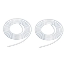 2 шт 2 м прозрачная Пищевая силиконовая трубка Молочный шланг Труба-3X5 мм и 5X7 мм