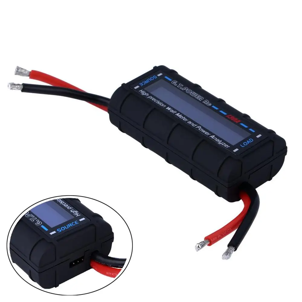 Анализатор тока и мощности G.T. Power RC 100A 130A 150A измеритель анализатор Высокоточный