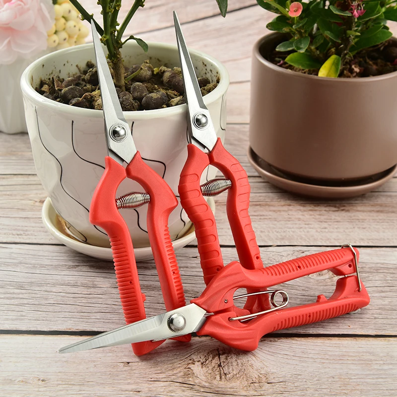 HDL Garden Tools Flowers Bonsai Scissors Stainless Steel Pruning Shears Can Be Used For Fruit Picking In The Orchard