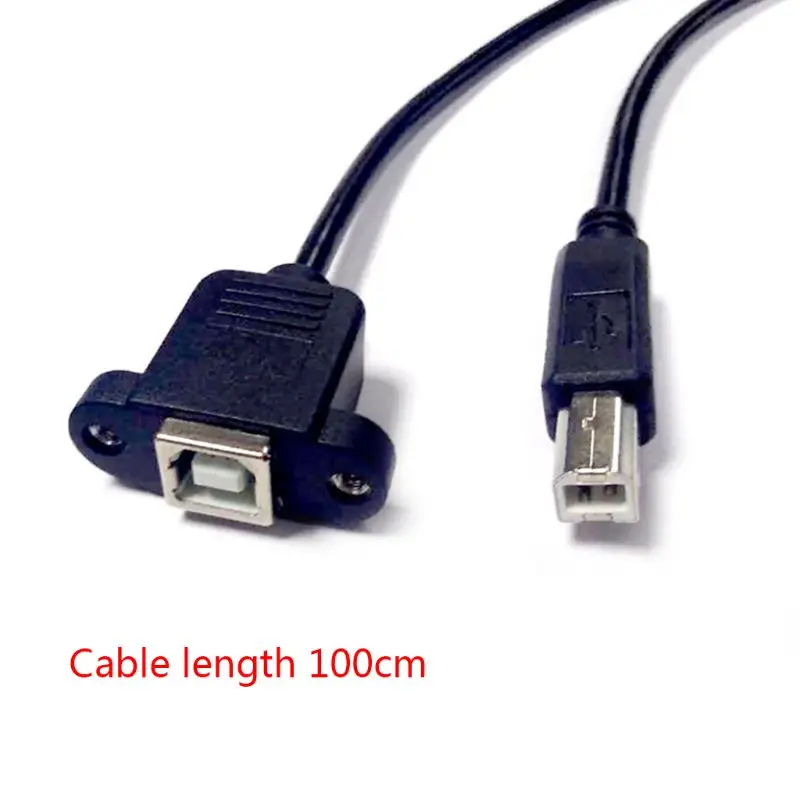 USB 2,0 мужчина к Тип B Женский принтер кабель-удлинитель для главного адаптера под названием 30/50/100 см