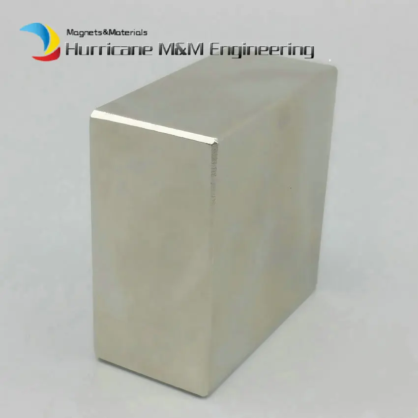 Магниты NdFeB(неодим-железо-бор Блок 40x40x20+/-0,1 мм мощный неодимовый магнит постоянных магнитов редкоземельных магнитов Класс N42 NiCuNi покрытием
