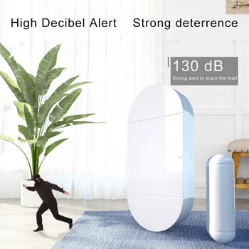 

Door Window Alarms Entry Security Wireless Remote Control Door Sensor Alarm Host Burglar Security Alarm System Security Burglar
