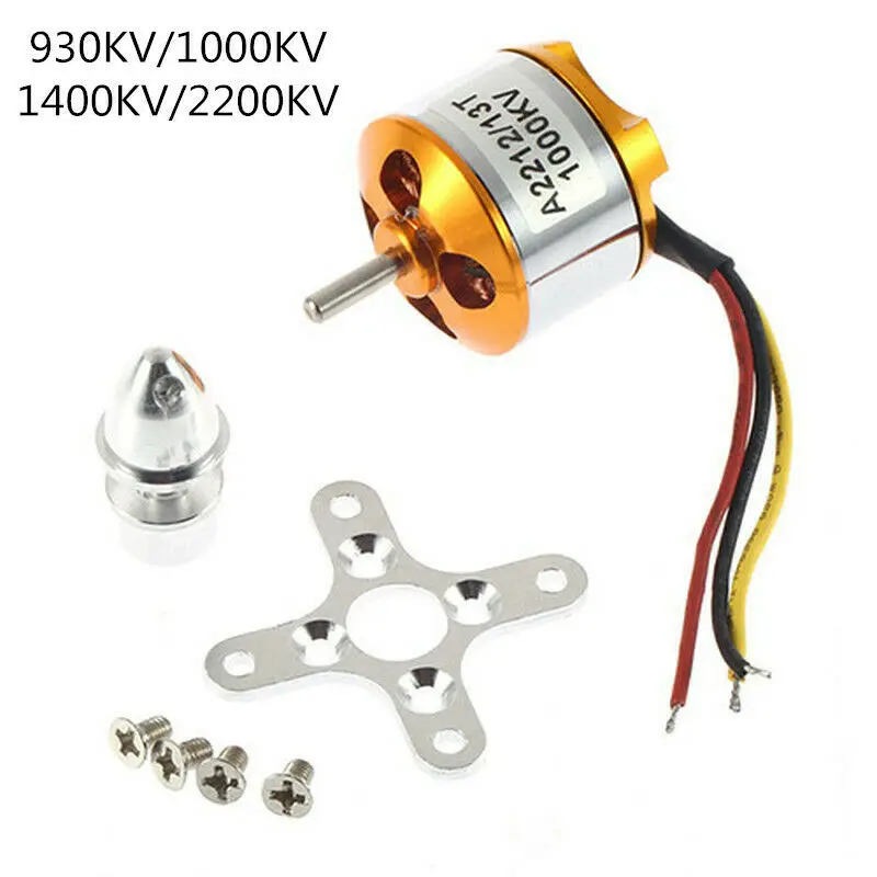 Бесщеточный двигатель XXD A2212 930KV 1000KV 1400KV 2200KV для самостоятельной сборки модели