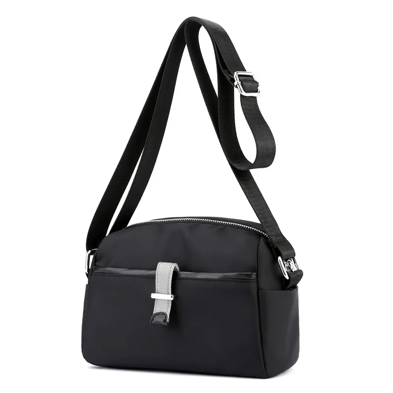 Vintage Nylon Waterproof Shoulder Bag Women Wild Crossbody Bag Simple Messenger Bag Daily Female