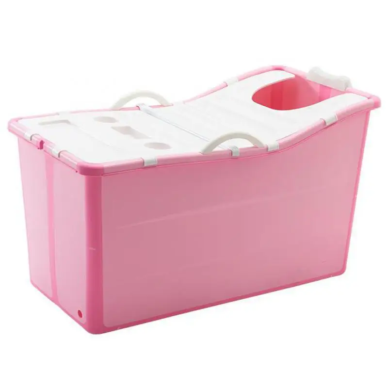 Взрослая ванна в сложенном виде взрослая домашняя пластиковая полноразмерная