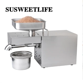 

SUSWEETLIFE Household all stainless steel press, electric small family, commercial hot and cold pressing automatic
