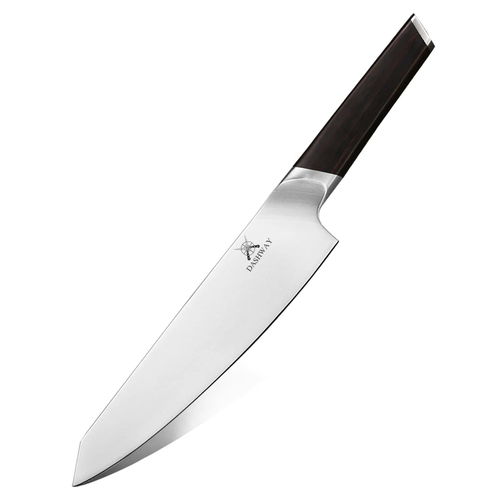 DASHWAY Chef Knife Professional Kitchen Germany 1.4116 Stainless Steel High Carbon Vegetable for Cooking Tool | Дом и сад