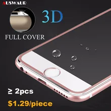 9H 3D титановая металлическая рамка изогнутая полное покрытие Закаленное стекло Защитная пленка для экрана для iPhone 6 7 8 Plus 11 Pro X XR XS Max