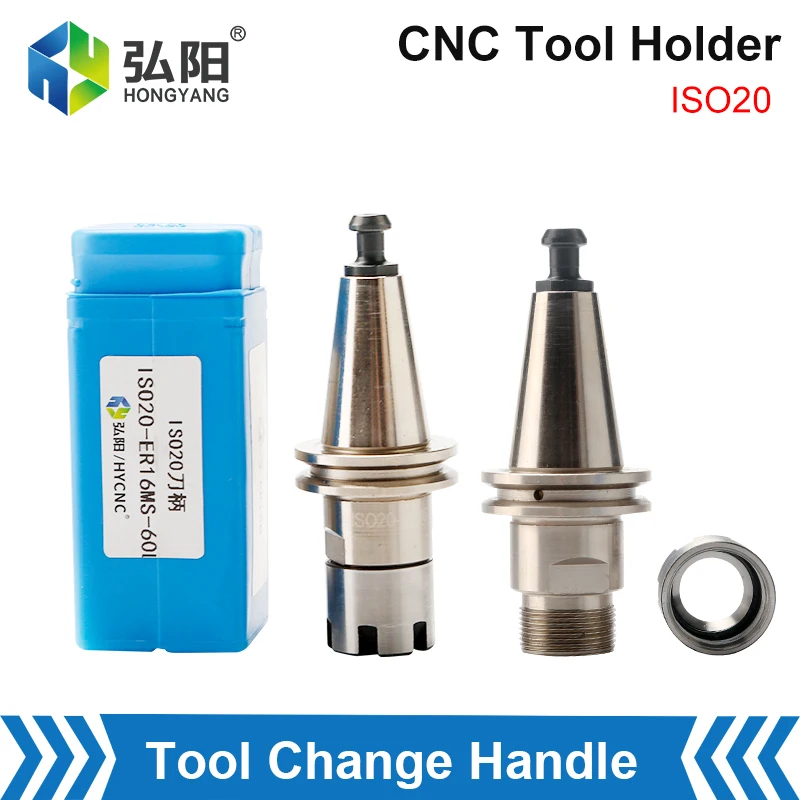 Portautensili Iso20 Portautensili Per Tornitura Portautensili Cambio Rapido Er16 Er20 Staffa Mandrino Mandrino Tornio Cnc Parti Della Fresatrice