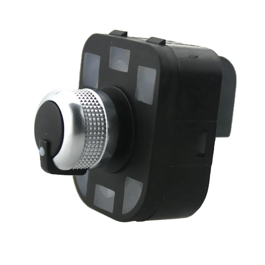 Chrome Mirror Adjust Knob Switch For Audi A6 S6 RS6 A4 B6 B7 A2 A3 TT TTS Q7