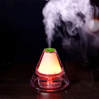 

Portable 140ml Iceberg Humidifier USB Ultrasonic Aroma Diffuser Cool Mist Maker Air Humidifier Purifier with Romantic Light car