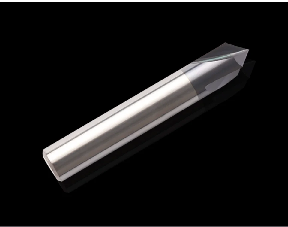 Augusttools Cnc Фаски Фреза Концевая фреза 3 Флейта 60 90 120 градусов покрытием Вольфрамовая сталь фрезерный резец, фреза Концевая мельница