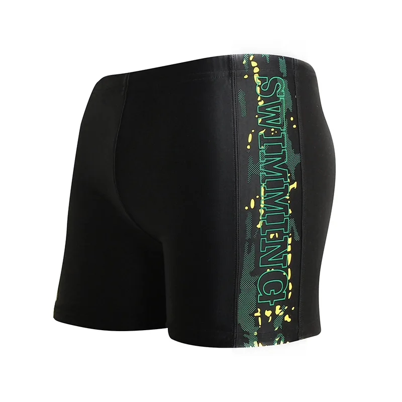 

Men Boxer with Drawstring Plus-sized Loose Comfortable Bubble Hot Spring Swimming Quick-Dry Men's Swimming Trunks 119912