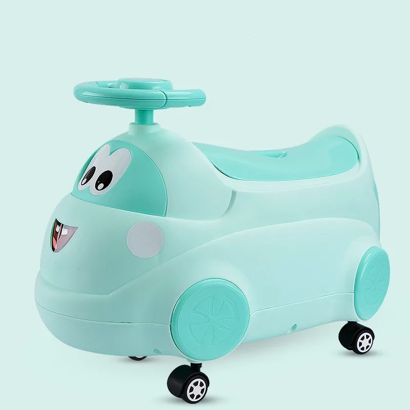 New Movable Car Baby Toilet Kids Car Driver Toilet WC Kids Multi-functional Boy's Toy Training 5