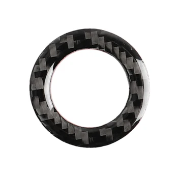 

for Infiniti Q50 2014-2018 Carbon Fiber Engine Start Stop Switch Interior Drive Panel Cover Trim