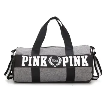 

Ladies Hand Bags Cotton Fabric Bowling Handbag Shoulder Bag Travel Gym Bag Woman Bag Large Sports