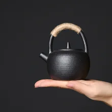 Японский стиль керамики чайник ручной работы Япония Ретро путешествия маленькие чайные горшки керамический чайный набор Gong Fu чайные горшки дропшиппинг