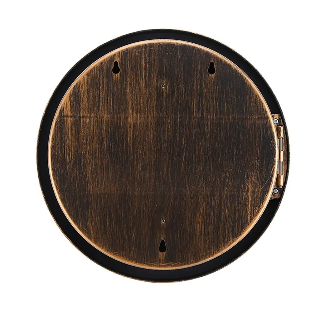 Vintage Wall Clock Safe Box Hidden Secret Storage Box Wall Clock Safe Money Jewelry Valuables Storage Box Home Decoration