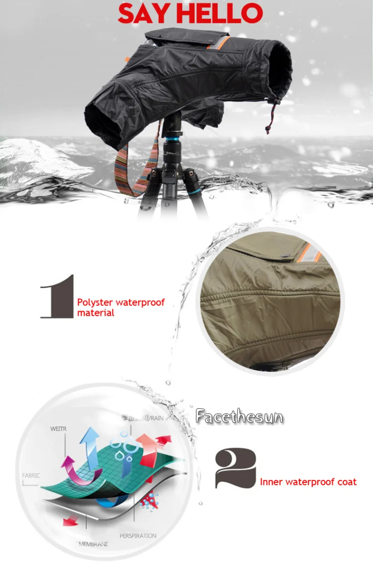 Warm camera sleeve cover Canon Nikon SFT24-70-5